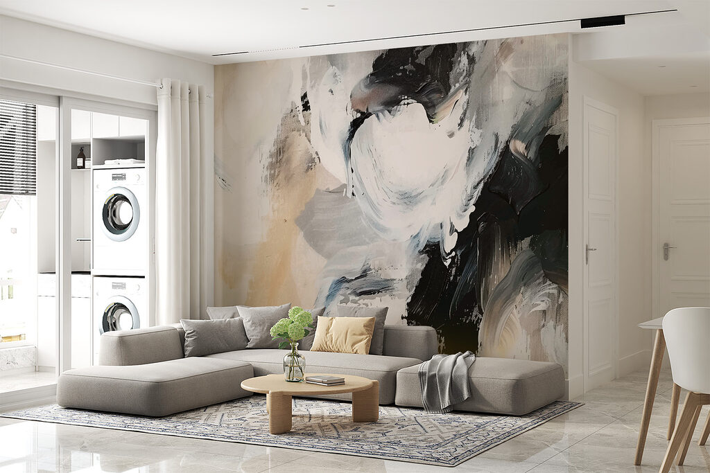 Zwarte verf ontmoet room — interieur 3