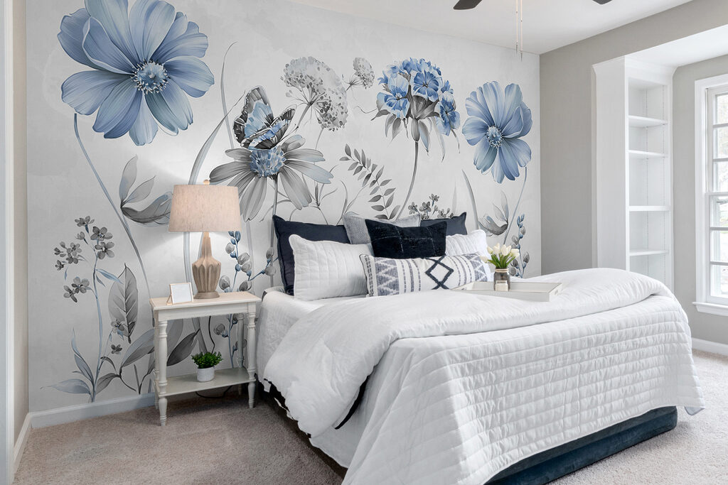 Veldbloemen in fijne penseelstreken — interieur 1