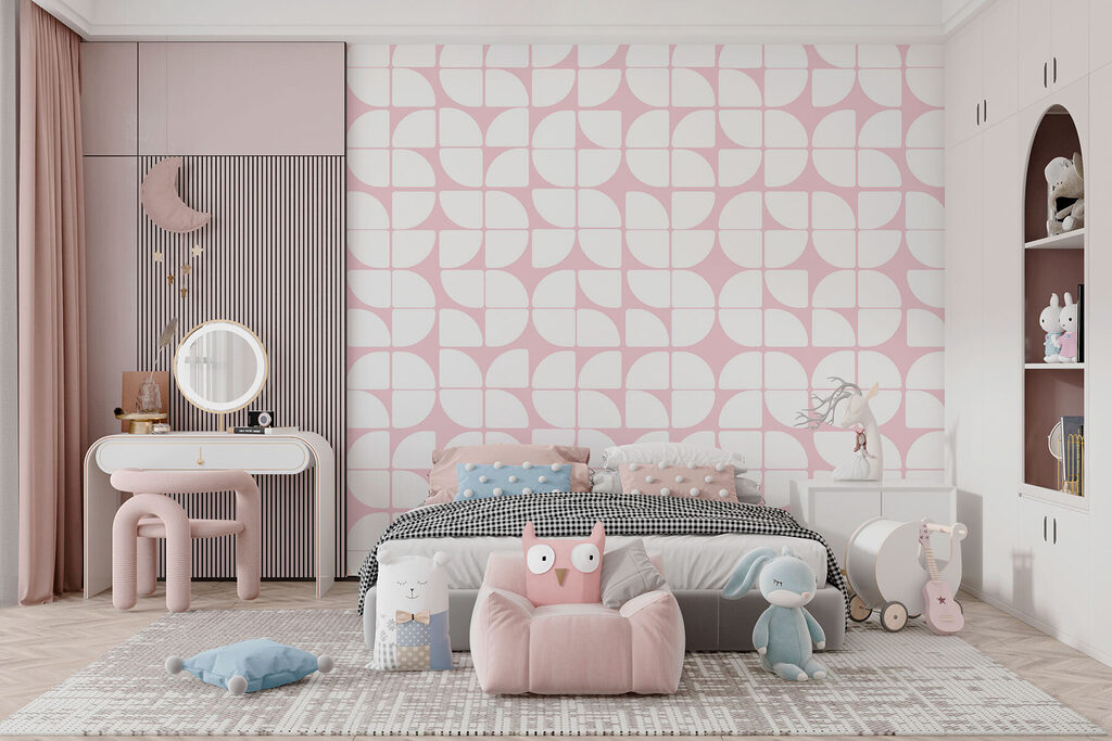 Kwartcirkels in een ritme — interieur 2
