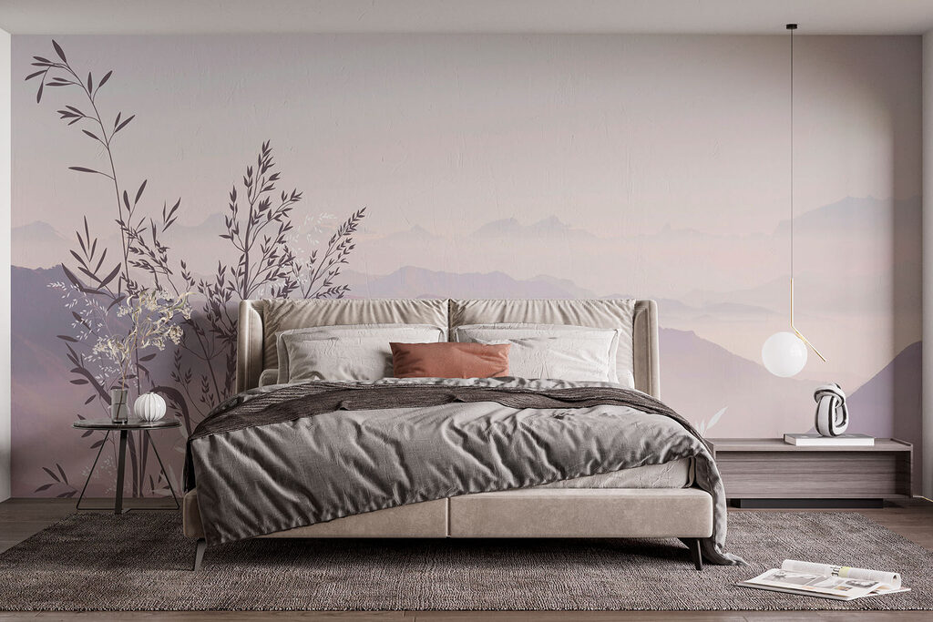 Grassen voor verre berglagen — interieur 1