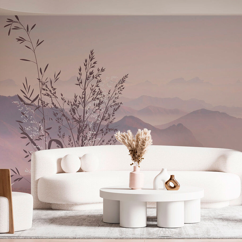 Grassen voor verre berglagen — interieur 2