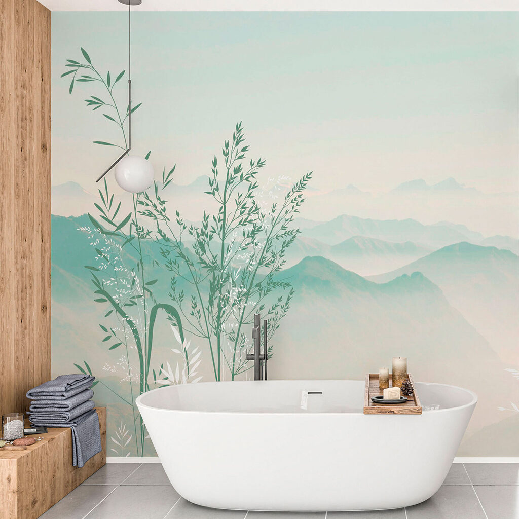 Grassen voor verre berglagen — interieur 2
