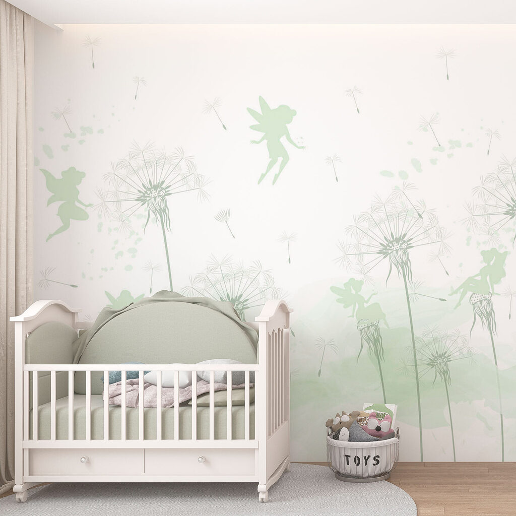 Elfjes tussen witte pluisbollen — interieur 2