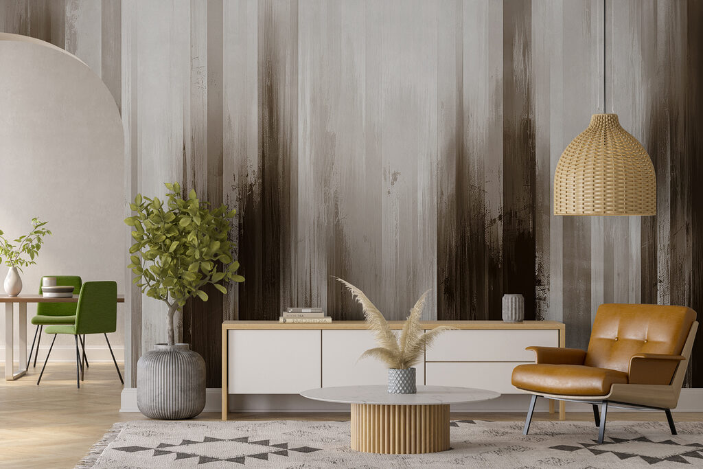 Verticale streken vervagen — interieur 1