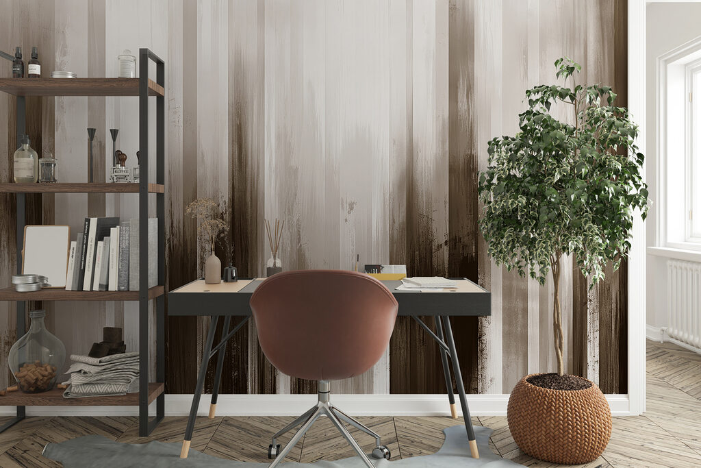 Verticale streken vervagen — interieur 4
