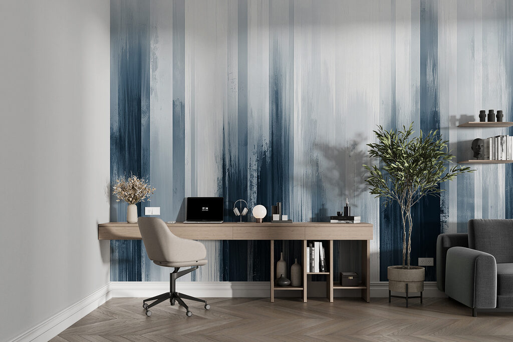 Verticale streken vervagen — interieur 2