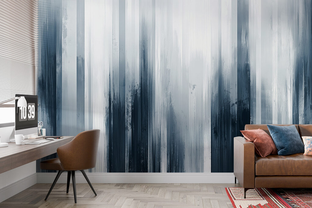 Verticale streken vervagen — interieur 3