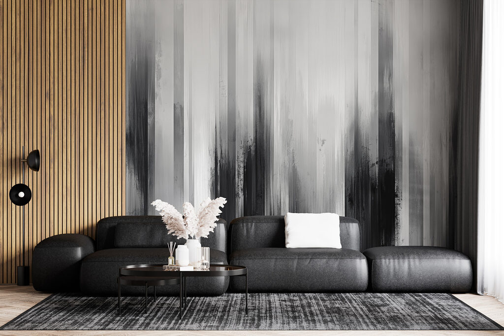 Verticale streken vervagen — interieur 1