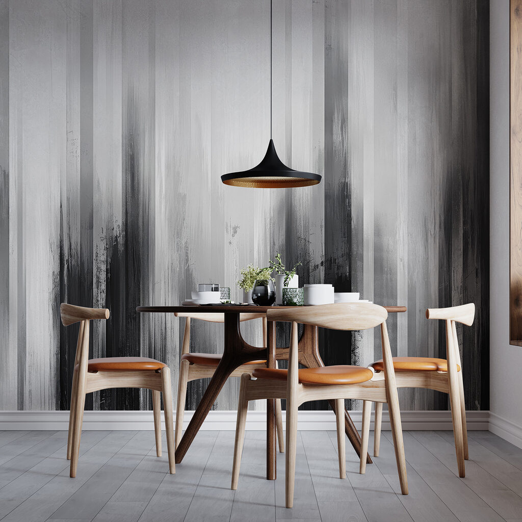 Verticale streken vervagen — interieur 3