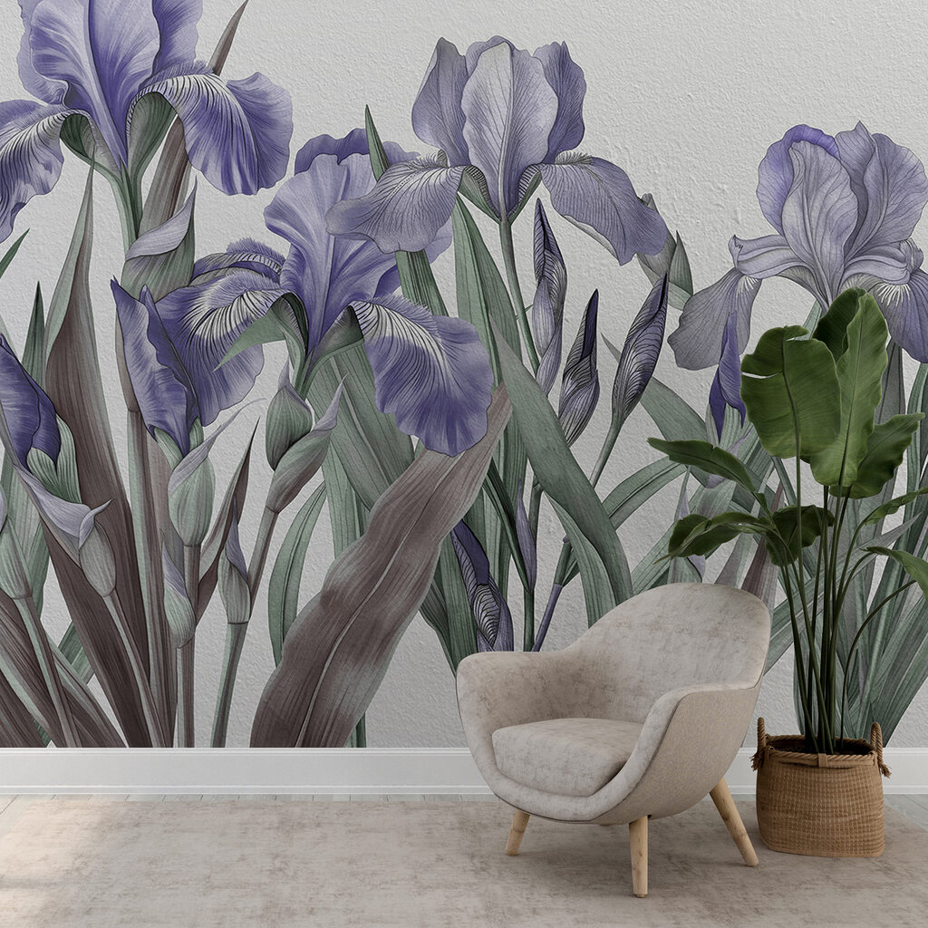 Irissen op slanke stelen — interieur 3