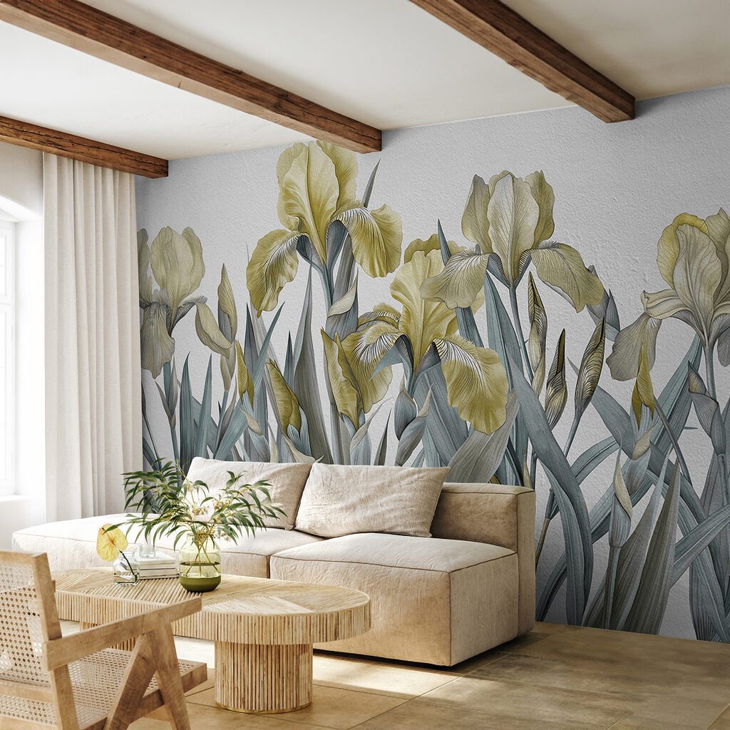 Irissen op slanke stelen — interieur 2