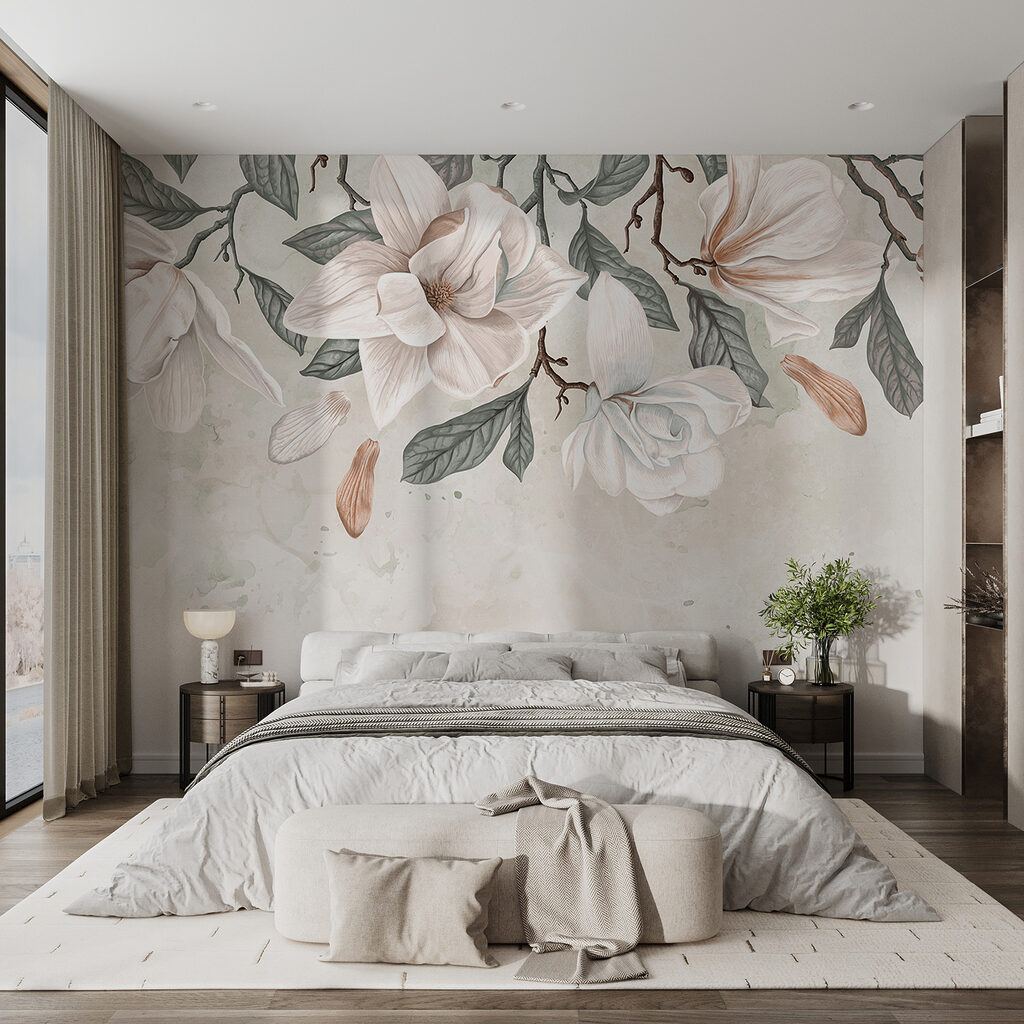 Magnolia langs de bovenrand — interieur 1