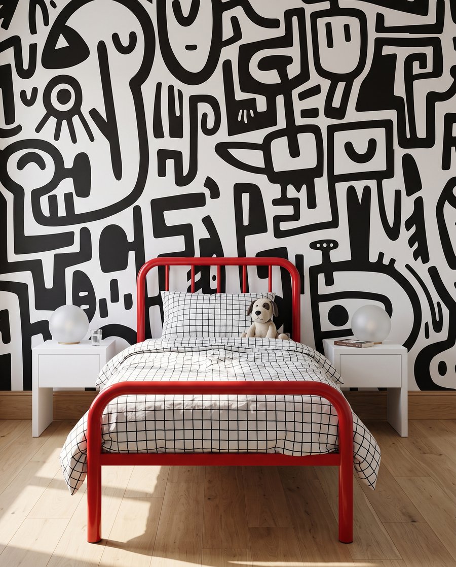 Lijnen vol leven in een interieur