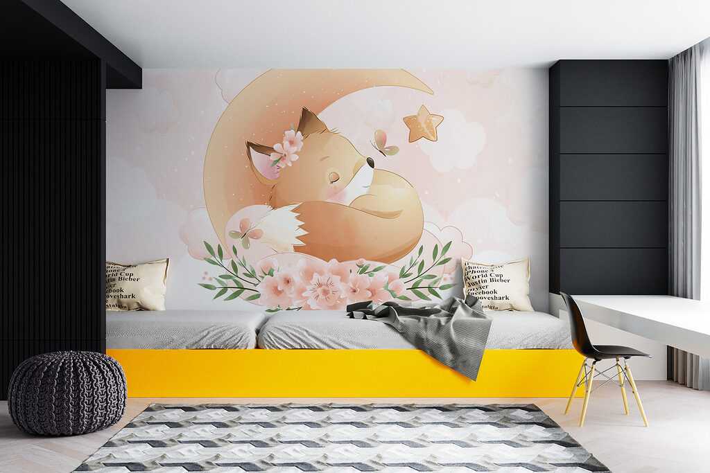 Vosje bij de maan — interieur 1