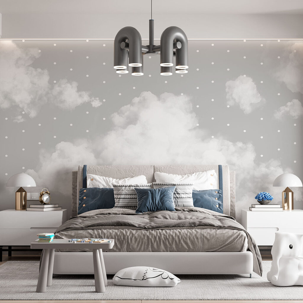 Wolken tussen kleine stippen — interieur 2