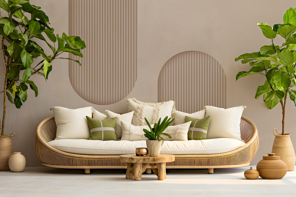 Twee geribbelde ronde banen — interieur 3