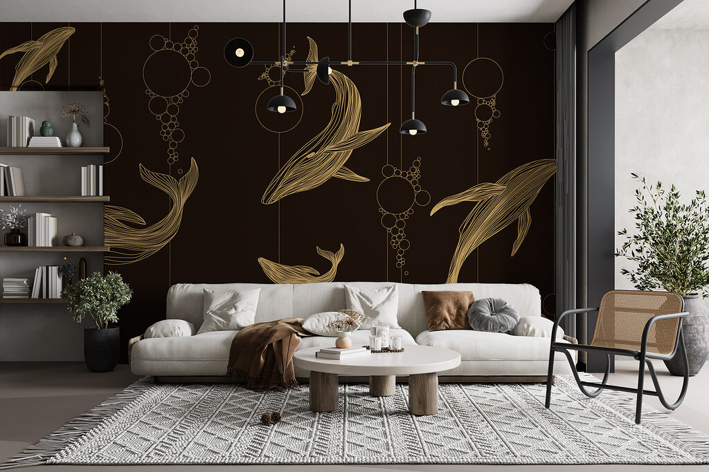 Walvissen tussen hangende cirkels — interieur 2