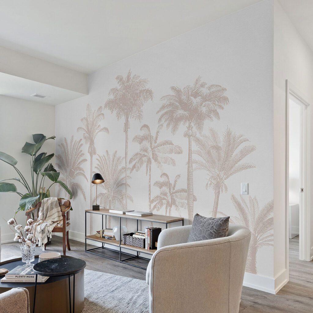 Groep palmbomen — interieur 2