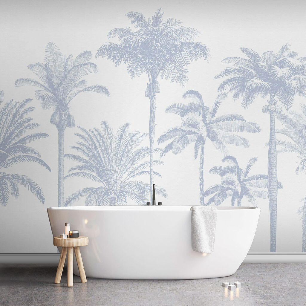 Palmen in fijne lijnen — interieur 2