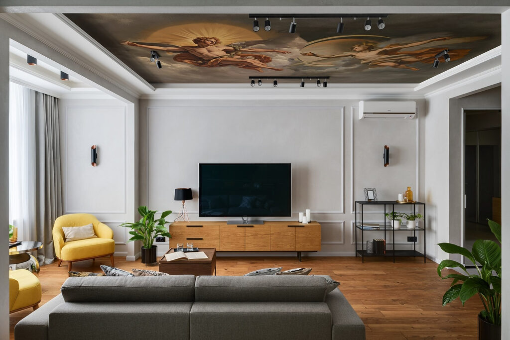Vleugels in een wolkenfresco — interieur 5