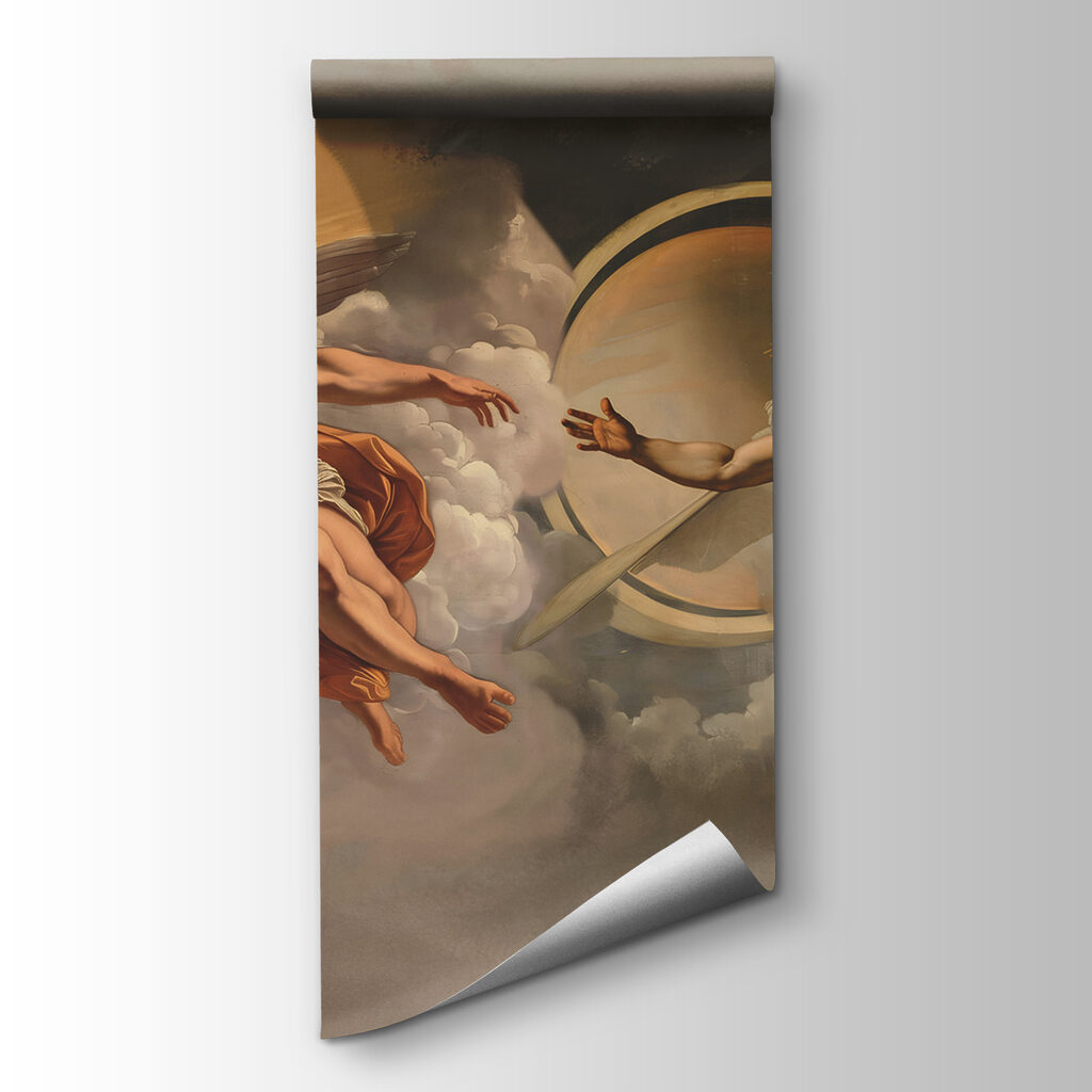 Vleugels in een wolkenfresco — productweergave