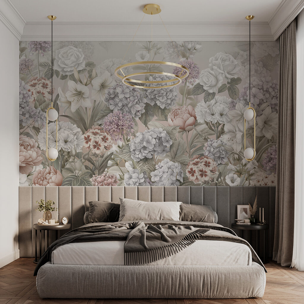 Een overvloed aan tuinbloemen — interieur 2