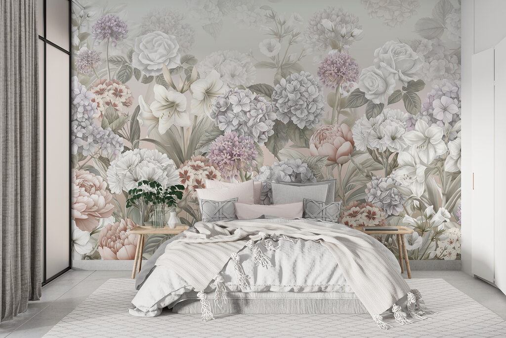 Een overvloed aan tuinbloemen — interieur 3
