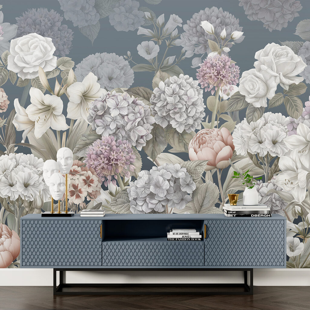 Een overvloed aan tuinbloemen — interieur 3