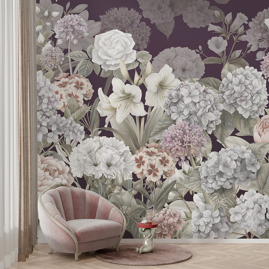Een overvloed aan tuinbloemen — interieur 4