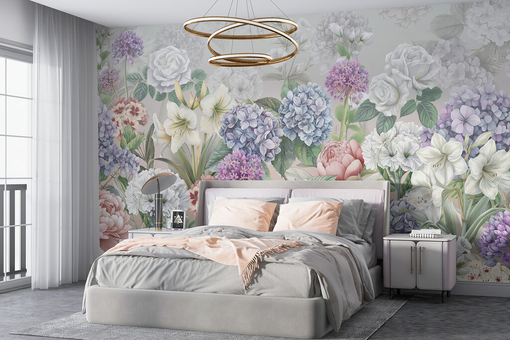 Een overvloed aan tuinbloemen — interieur 3