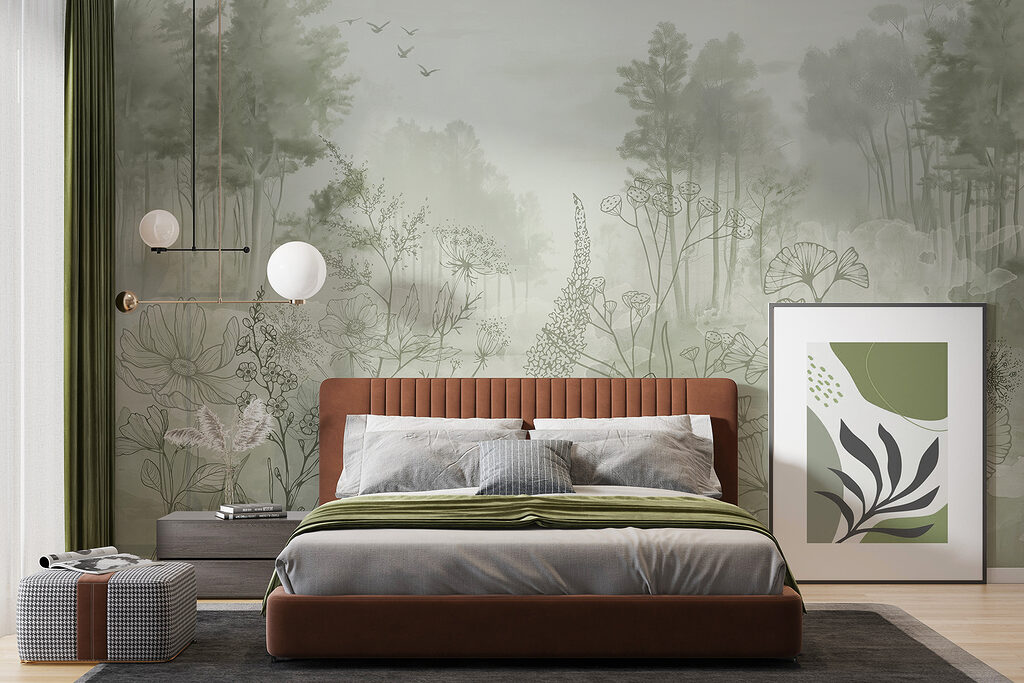 Bloemcontouren voor een bosrand — interieur 2