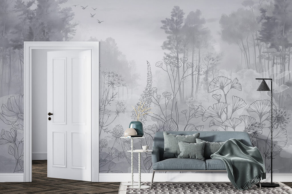 Bloemcontouren voor een bosrand — interieur 2