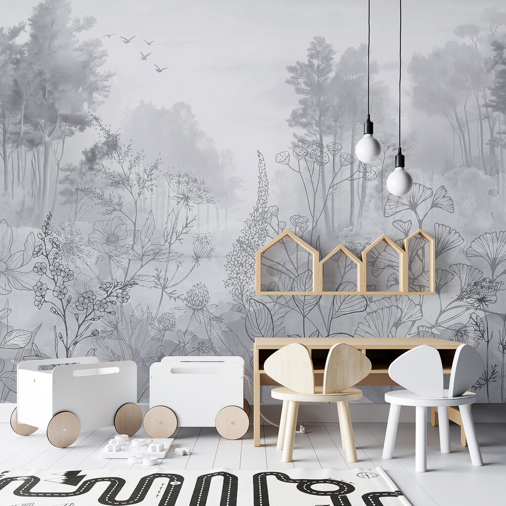 Bloemcontouren voor een bosrand — interieur 4