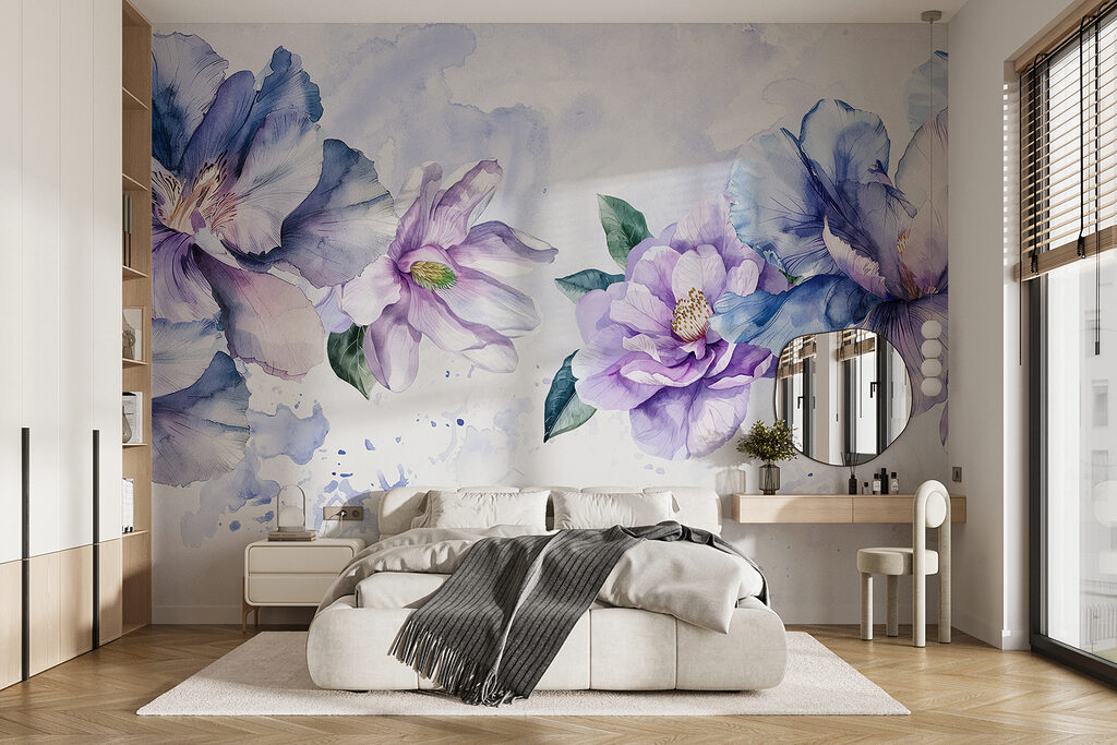Bloemen langs een kleurwolk — interieur 1