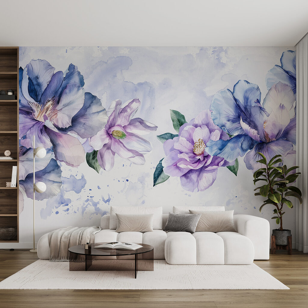 Bloemen langs een kleurwolk — interieur 4