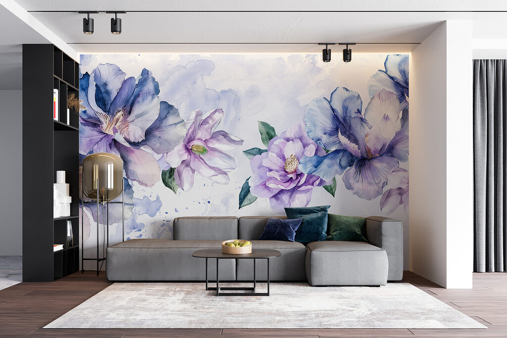 Bloemen langs een kleurwolk — interieur 5