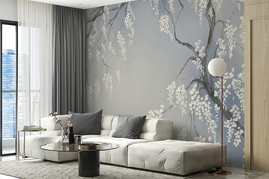 Onder bloeiende takken — interieur 2