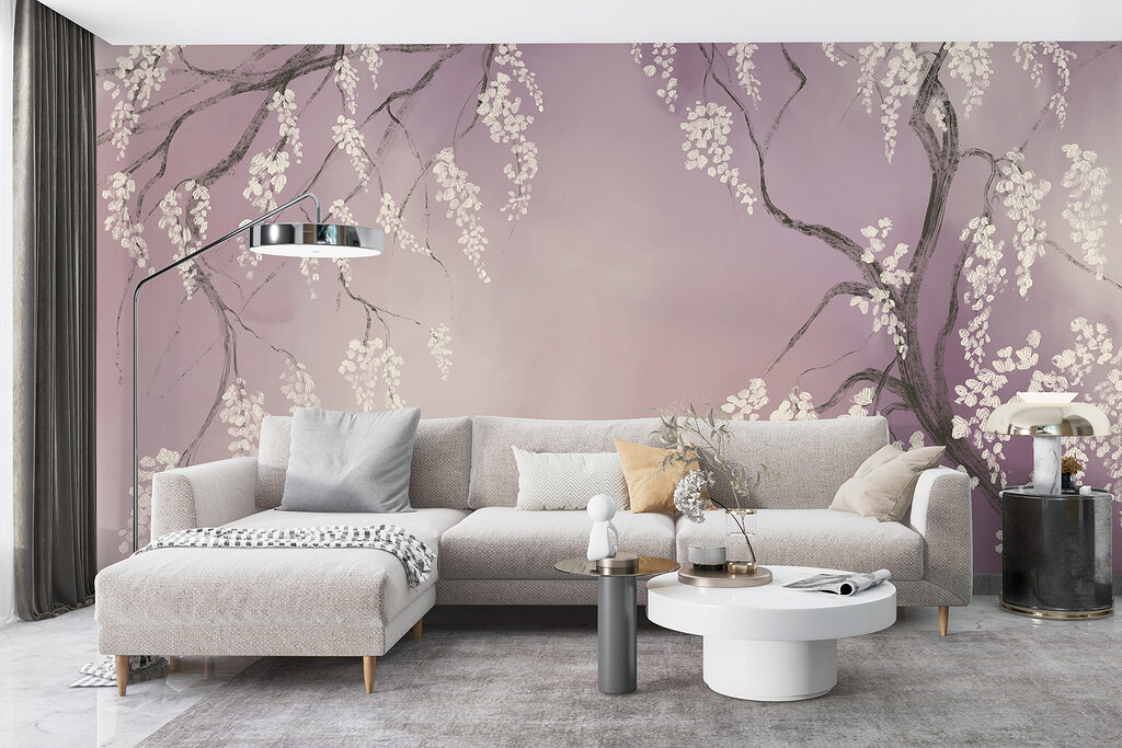 Onder bloeiende takken — interieur 1