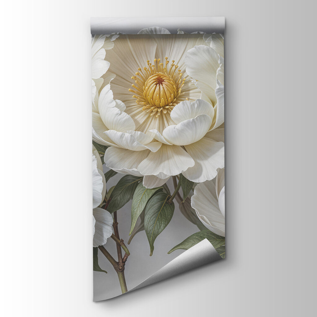 Groep witte bloemen — productweergave