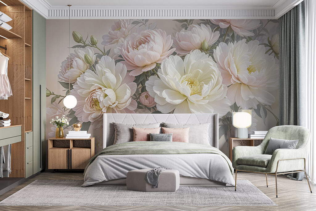Zacht boeket in roomroze — interieur 7