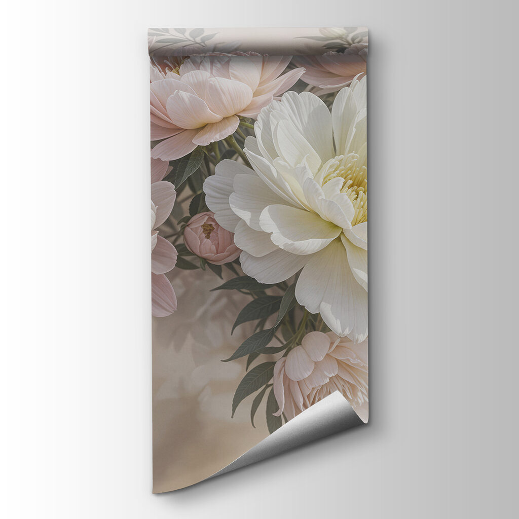 Zacht boeket in roomroze — productweergave