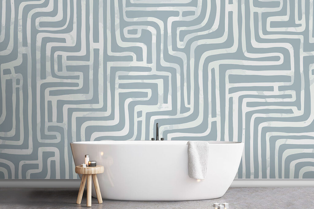 Lijnen buigen door elkaar — interieur 1