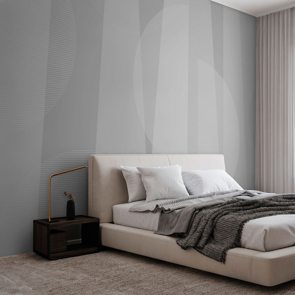 Grijze en witte achtergrond in een interieur