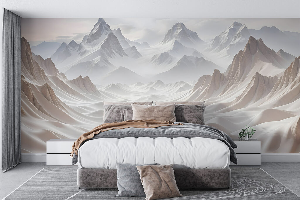 Witte dalen tussen bergtoppen — interieur 6