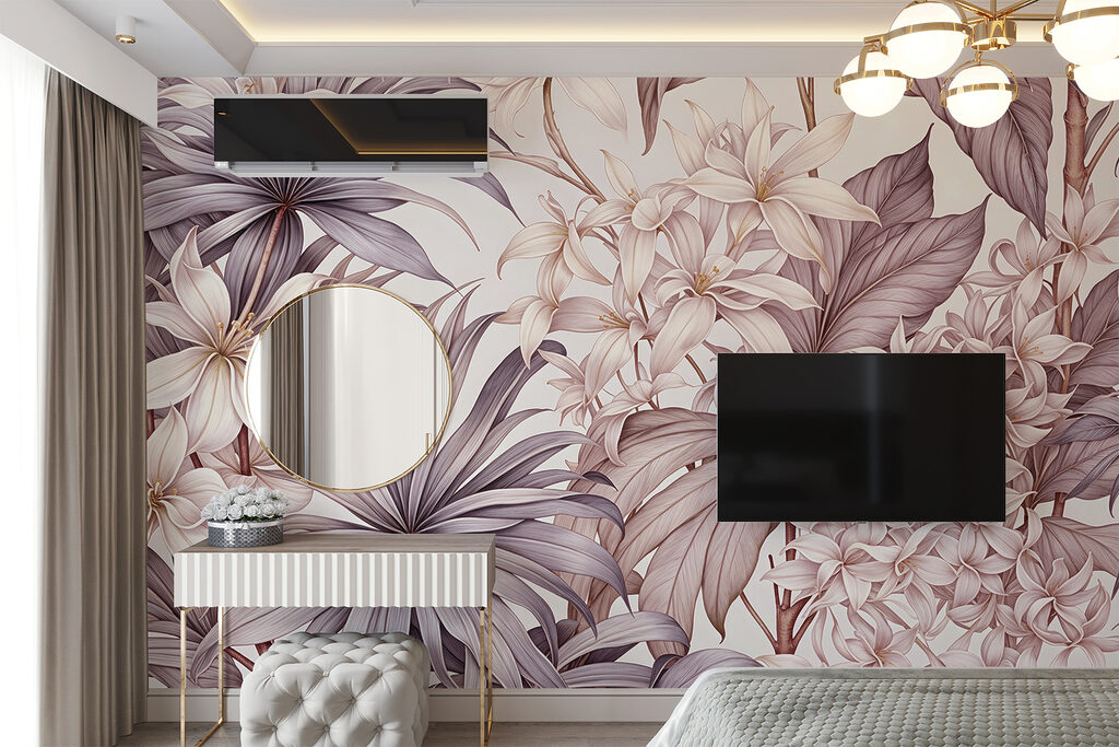 Elegante bloemstuk in zachte tinten — interieur 6