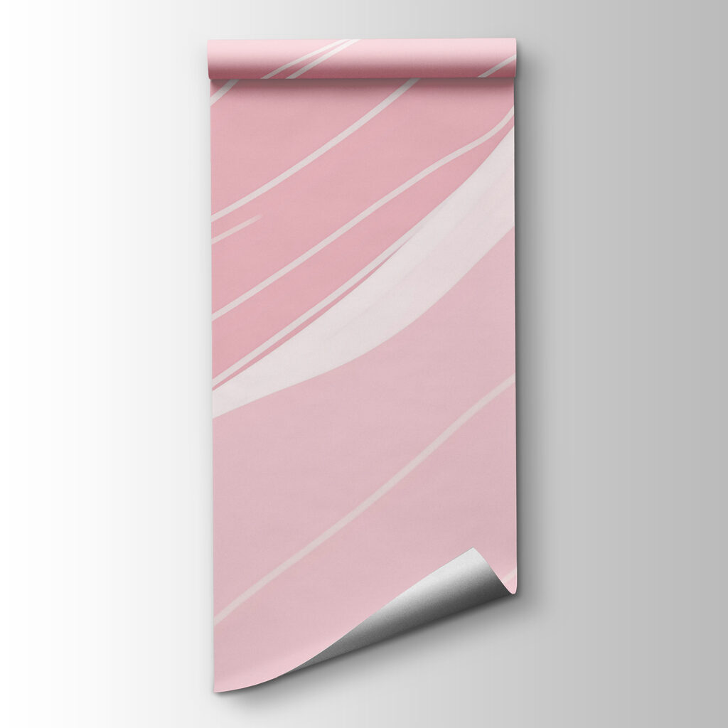Roze banen, witte lijnen — productweergave