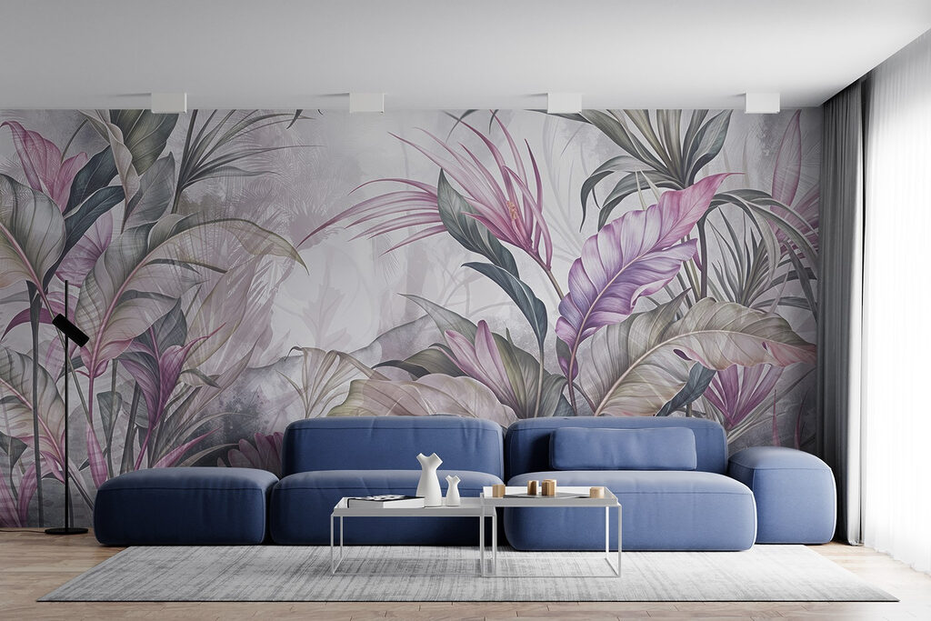 Bladeren vullen het beeld — interieur 3