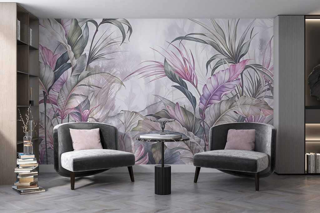 Bladeren vullen het beeld — interieur 4