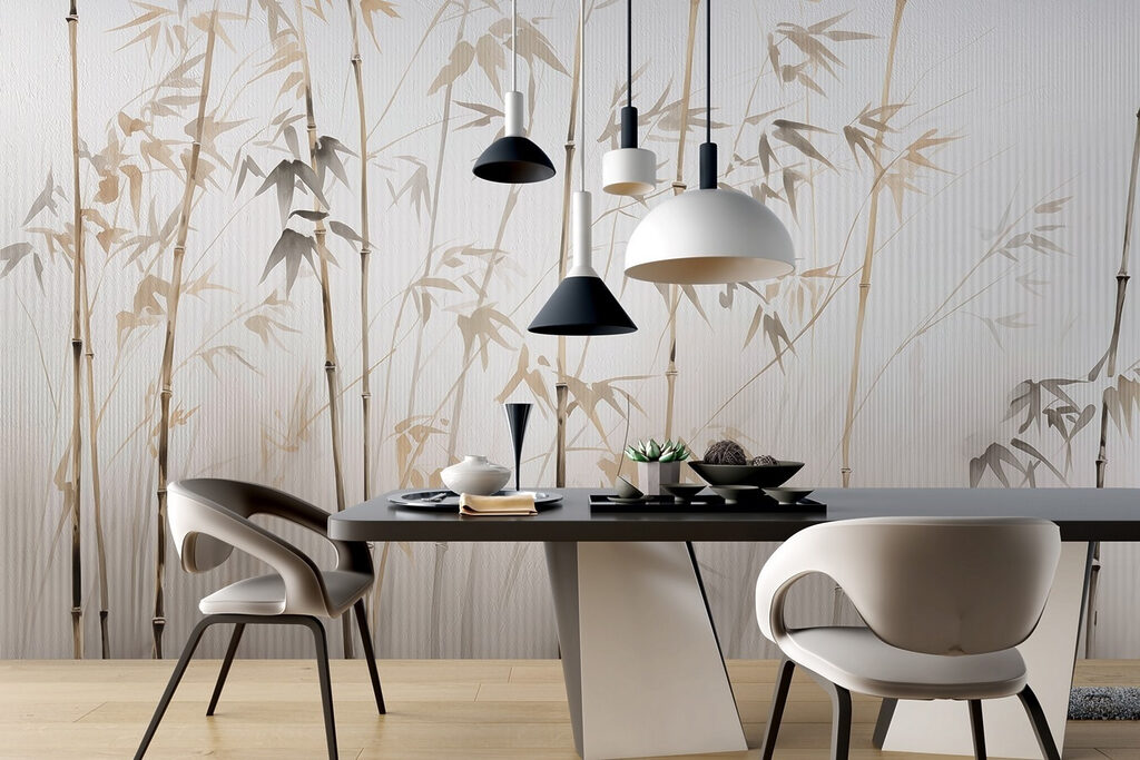 Bamboe in fijne beigetinten — interieur 3