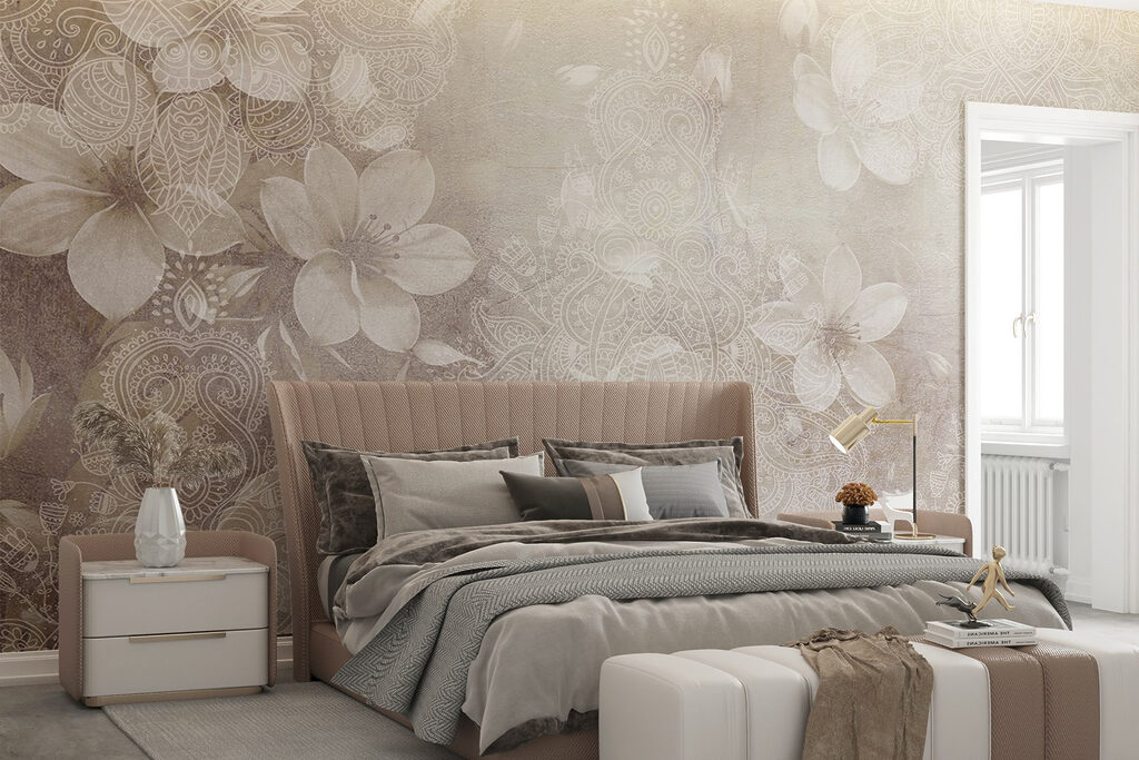 Bloemen op een waas — interieur 2